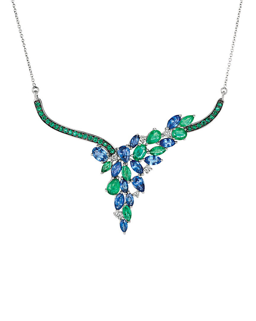 Le Vian 14k 5.94 Ct. Tw. Diamond & Gemstone Necklace