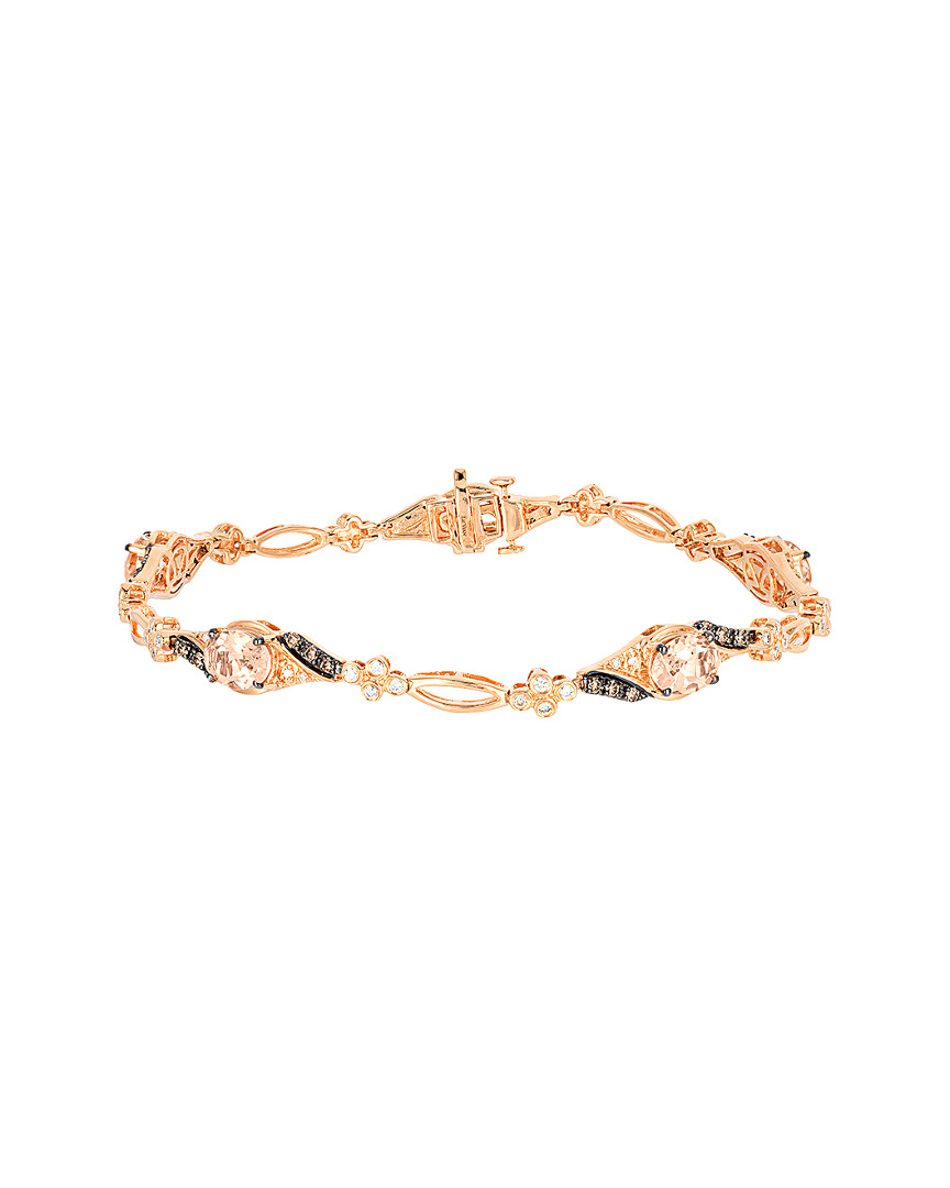 Le Vian 14k Rose Gold 3.36 Ct. Tw. Diamond Bracelet