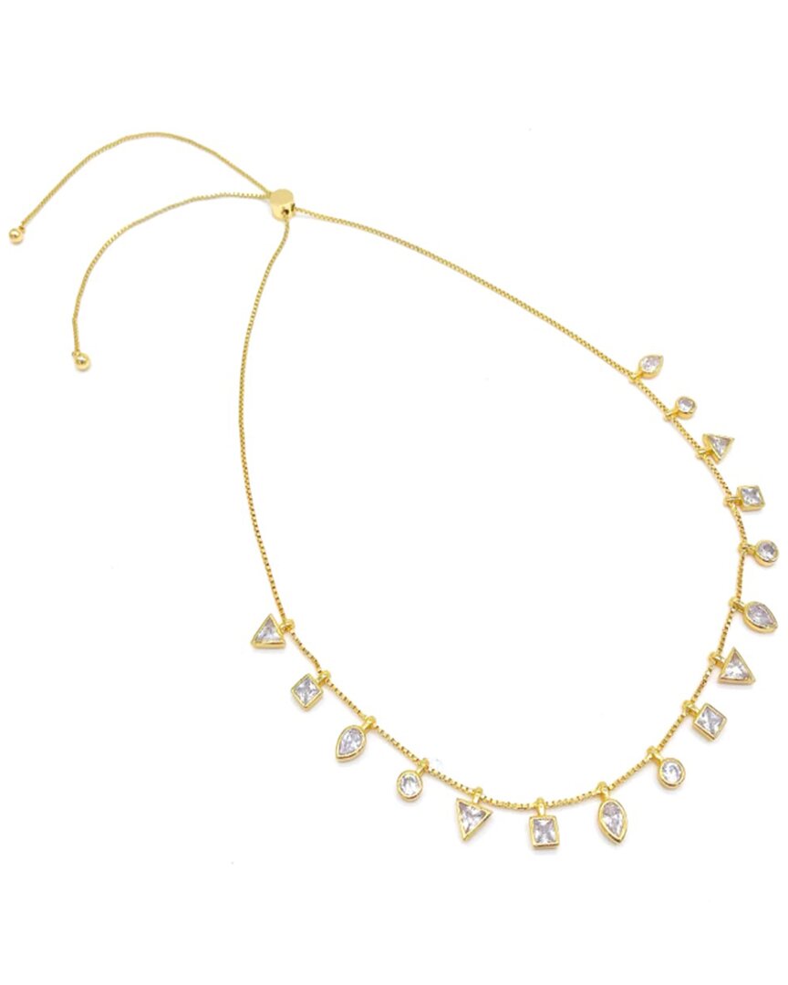 Adornia Fine Jewelry 14k Over Silver Adjustable Bolo Necklace