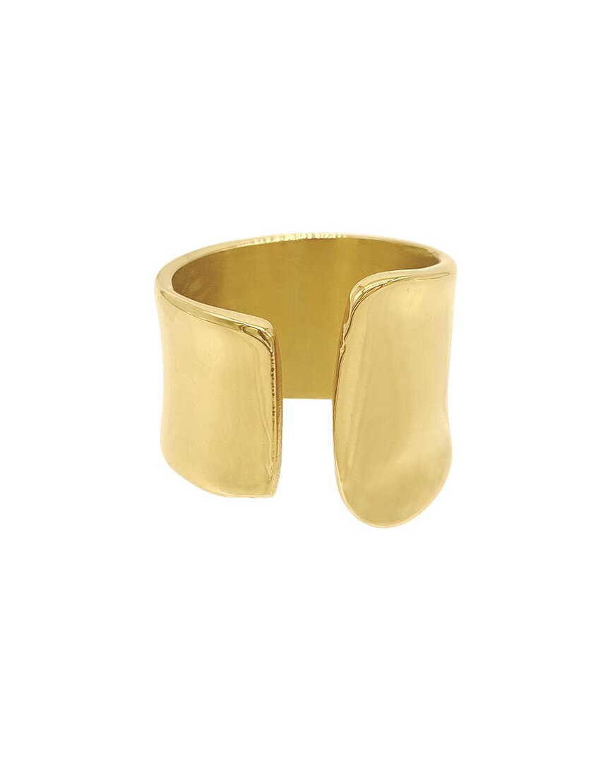 Shop Adornia 14k Plated Open Band Ring