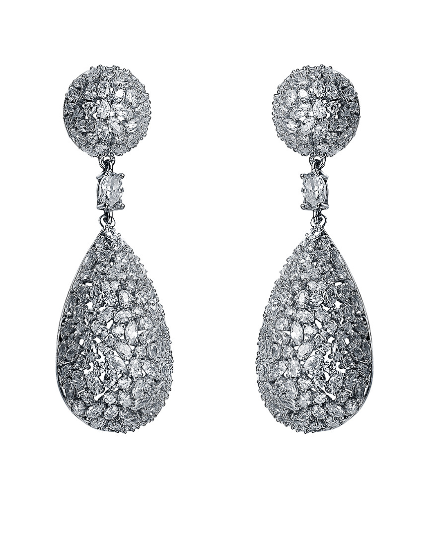 Genevive Silver Earrings