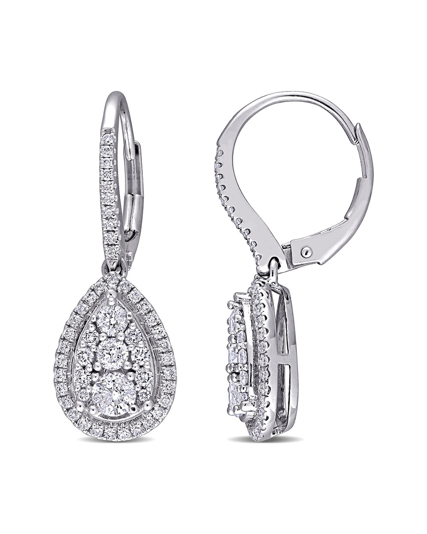 Rina Limor 10k 1.01 Ct. Tw. Diamond Earrings