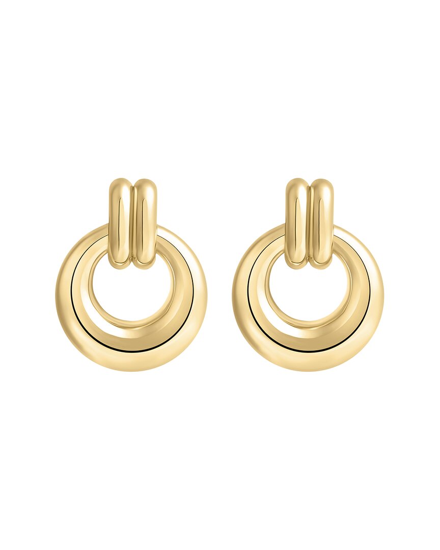 Electric Picks 14k Plated Lafayette Knocker Earrings In Gold