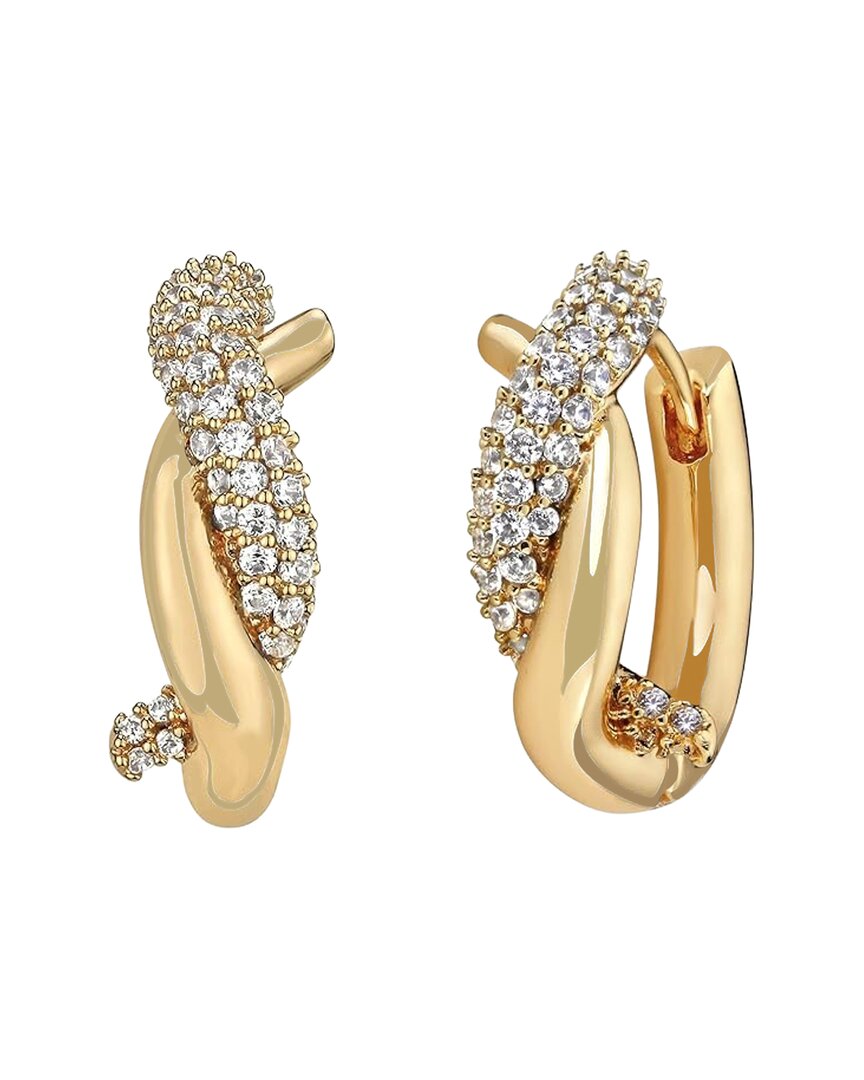 Liv Oliver 18k Plated Earrings In No Color