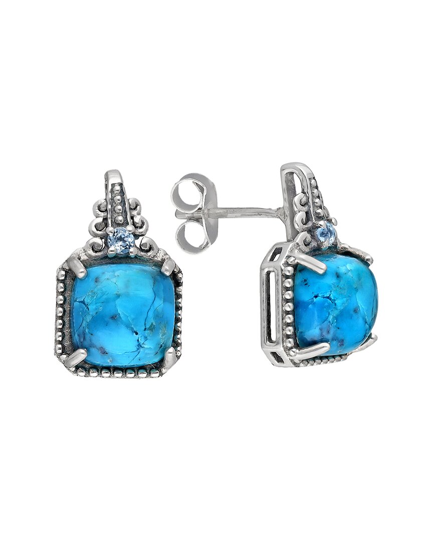 Shop Tiramisu Silver 4.94 Ct. Tw. Gemstone Earrings