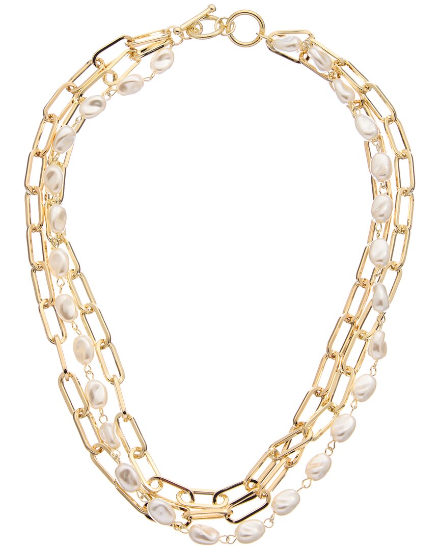 Juvell 18k Plated Link Necklace