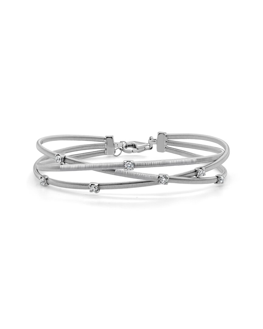 Sabrina Designs 14k 0.36 Ct. Tw. Diamond Flexible Bracelet