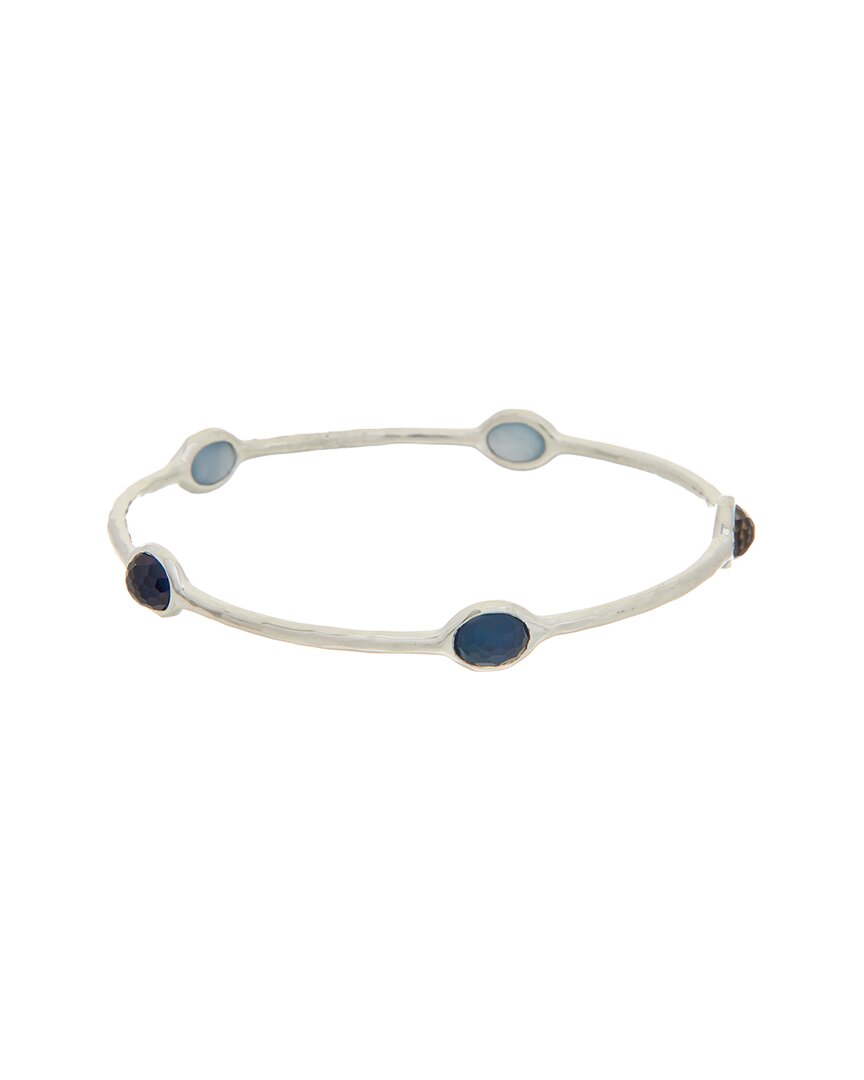 Ippolita Wonderland Silver Gemstone Bracelet In Gray
