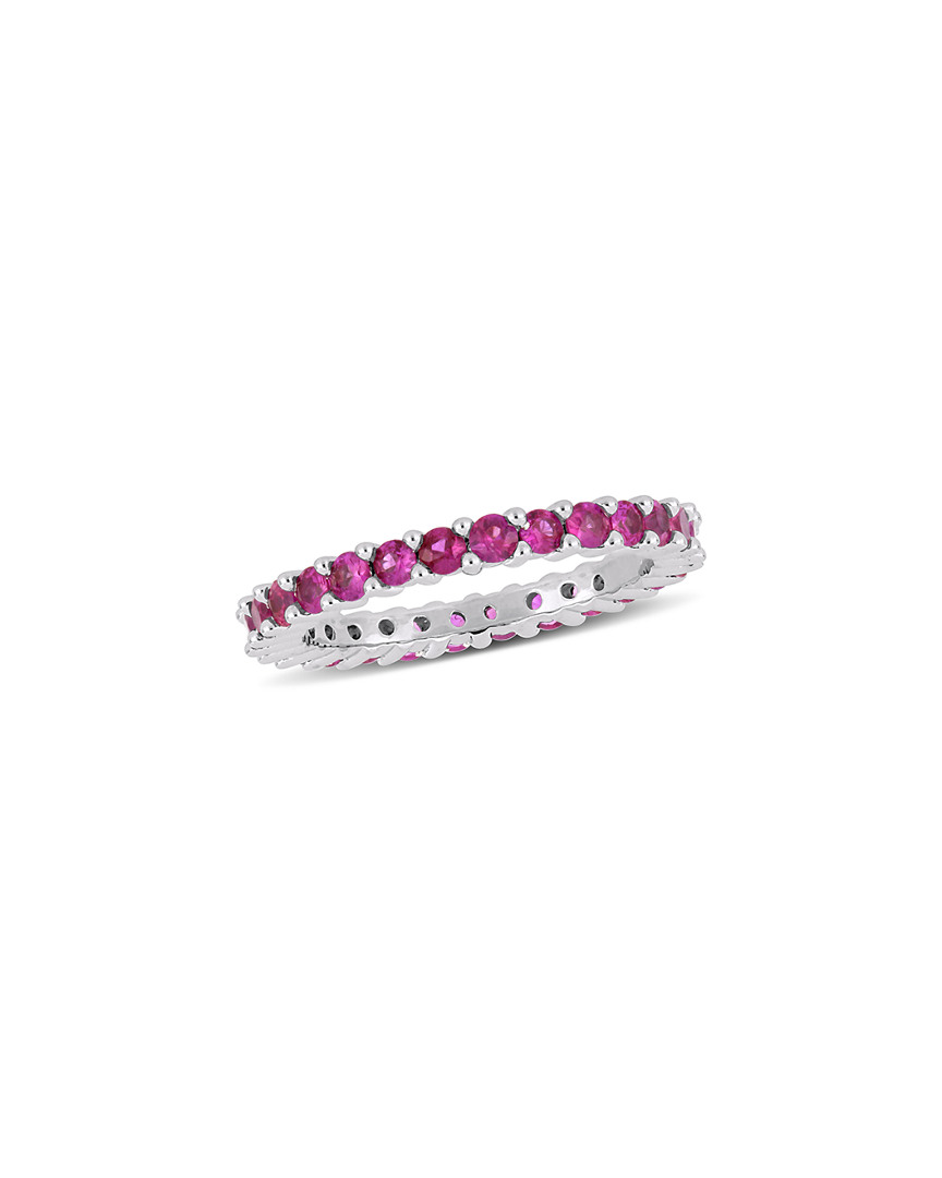 Diamond Select Cuts 14k 1.26 Ct. Tw. Pink Sapphire Ring