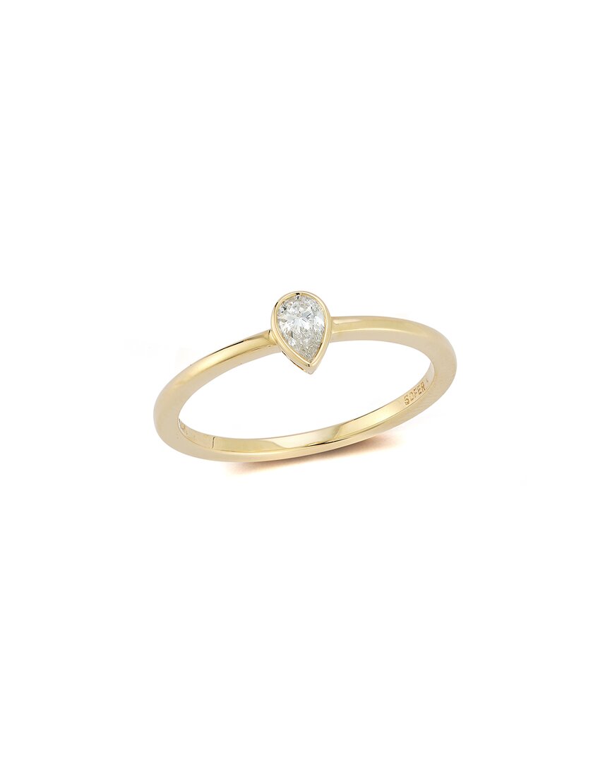 Nephora 14k 0.17 Ct. Tw. Diamond Ring
