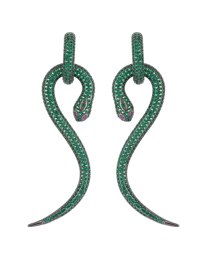 Eye Candy La Luxe Collection Cz Drop Earrings