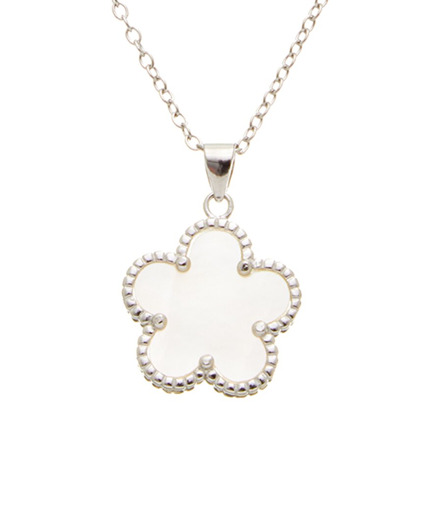 Juvell 18k Over Silver Clover Necklace