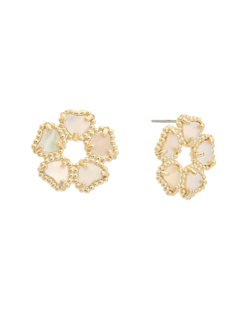 Shop Juvell 18k Plated Pearl Studs