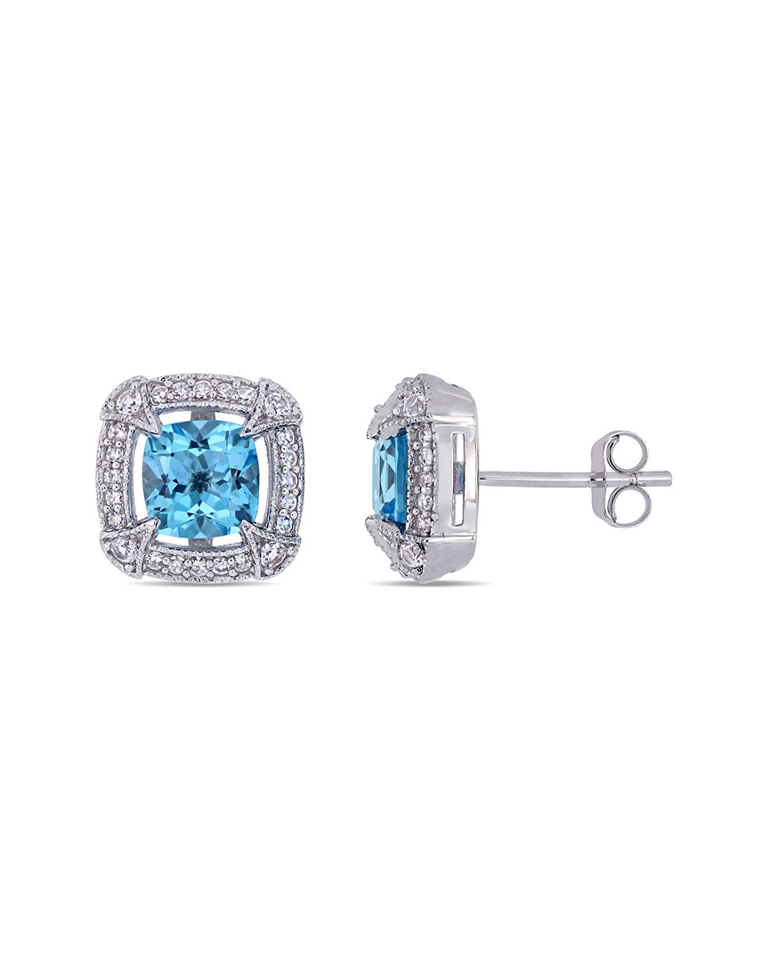 Rina Limor 10k 2.52 Ct. Tw. Diamond & Gemstone Earrings