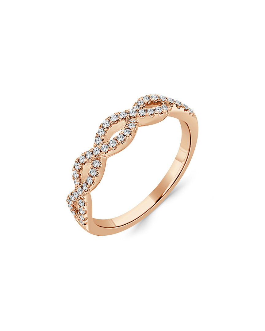 Sabrina Designs 14k Rose Gold 0.23 Ct. Tw. Diamond Ring