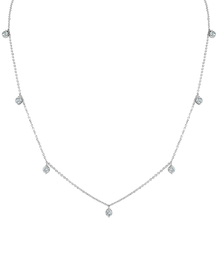 Shop Sabrina Designs 14k 0.83 Ct. Tw. Diamond Station Necklace