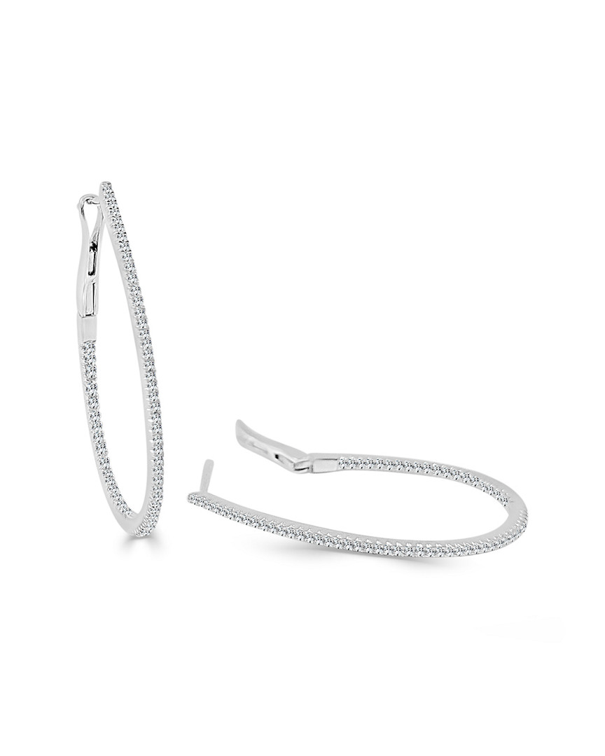 Sabrina Designs 14k 0.37 Ct. Tw. Diamond Inside Out Hoops