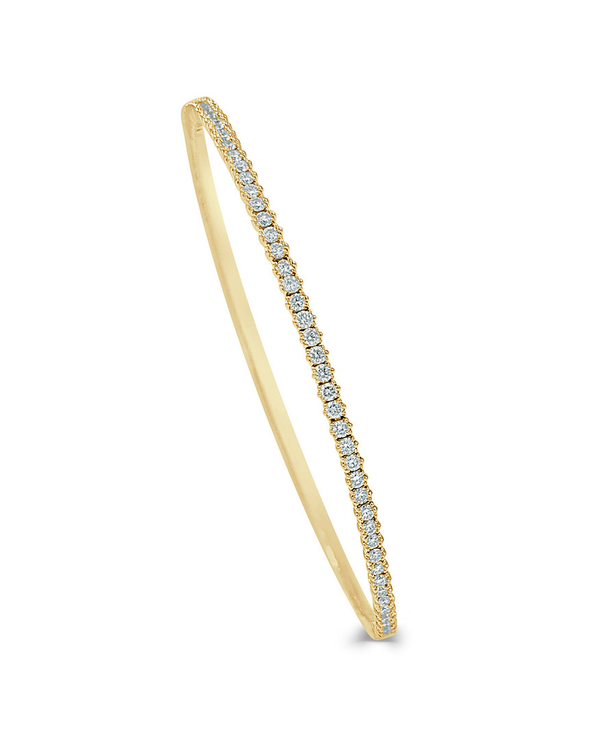 Sabrina Designs 14k 0.75 Ct. Tw. Diamond Bangle Bracelet