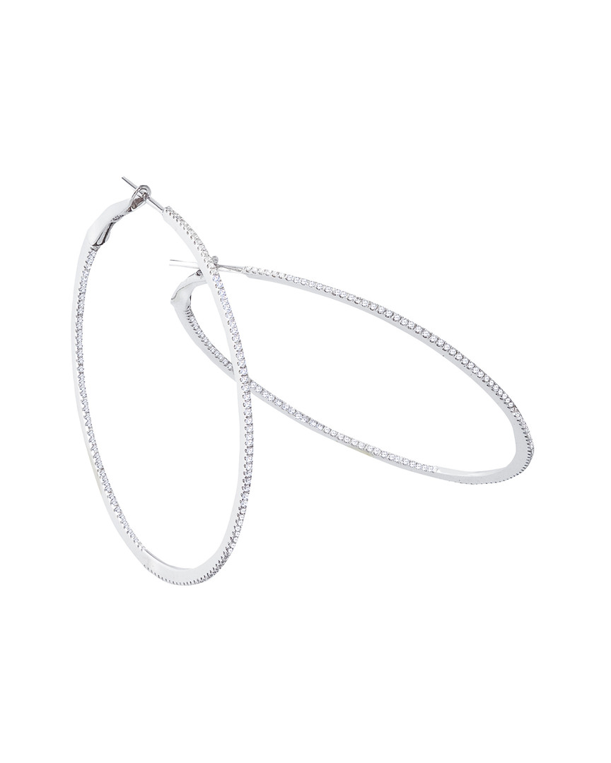 Sabrina Designs 14k 0.95 Ct. Tw. Diamond Inside Out Hoops