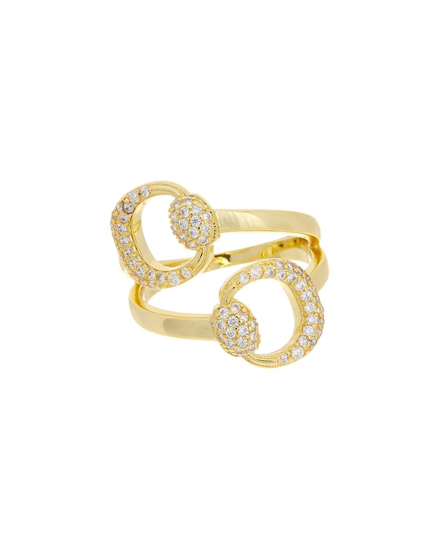 Juvell 18k Plated Cz Ring