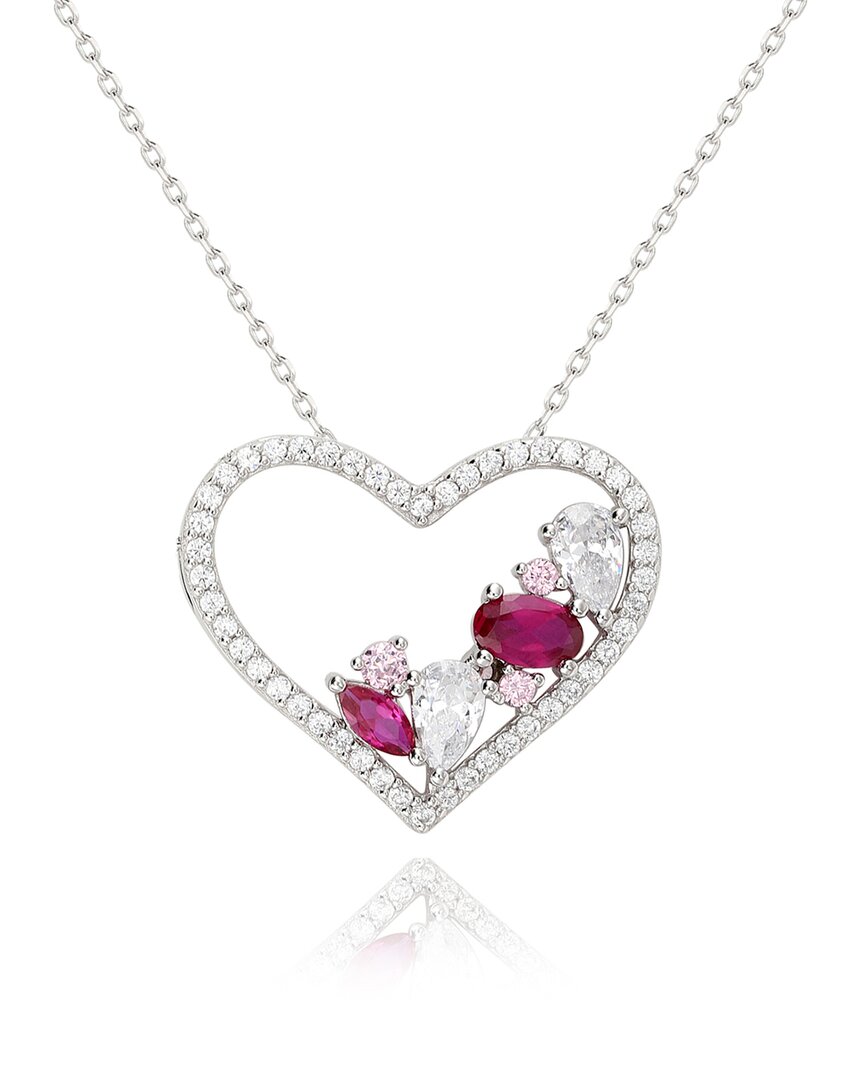 Suzy Levian Cz Jewelry Suzy Levian Silver Cz Necklace