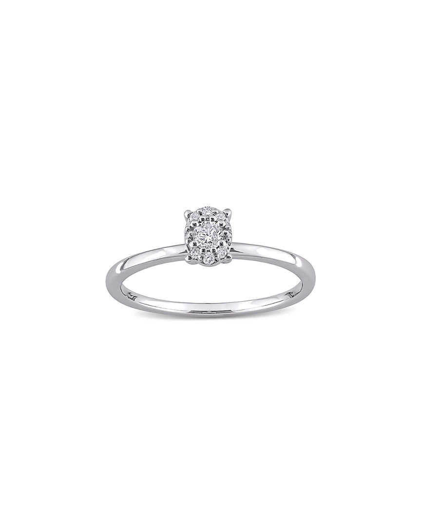 Rina Limor 10k 0.14 Ct. Tw. Diamond Promise Ring