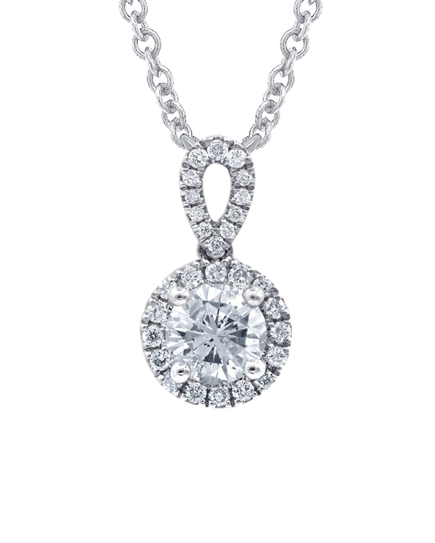 Diana M. Fine Jewelry 18k 1.01 Ct. Tw. Diamond Necklace