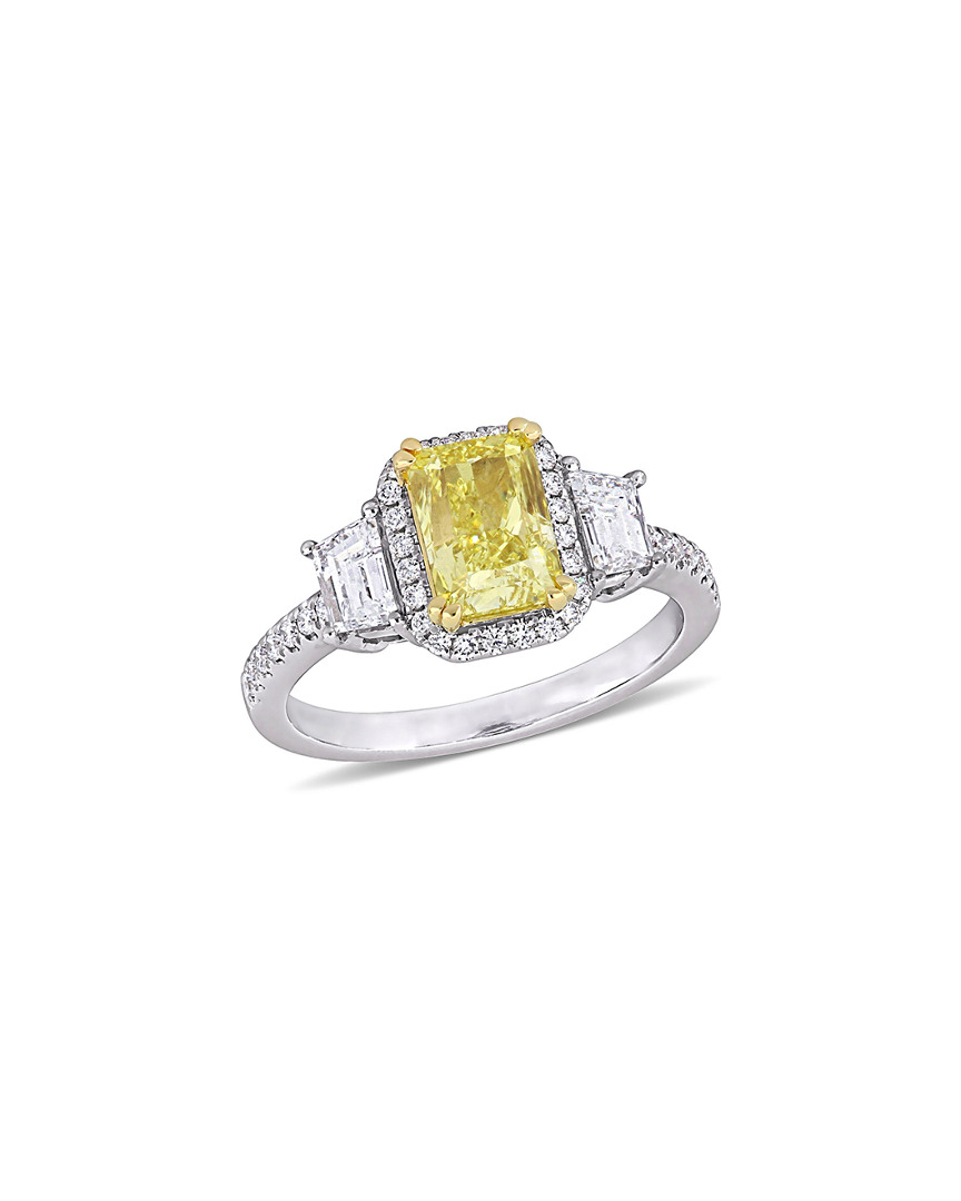 Diamond Select Cuts 14k Two-tone Diamond Ring