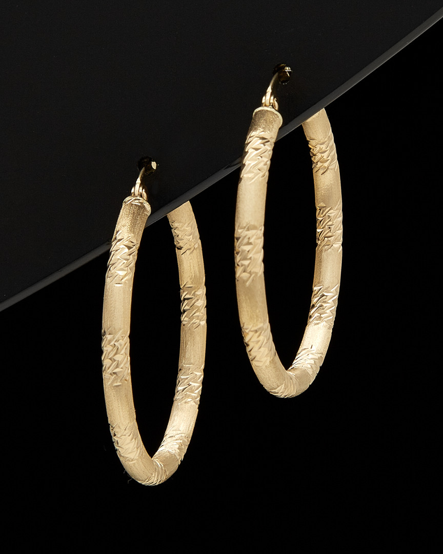 Italian Gold Hoops