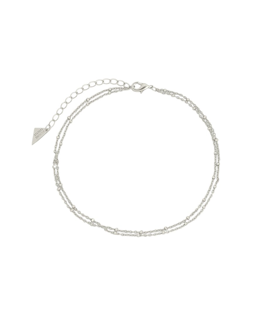 Sterling Forever Alison Anklet