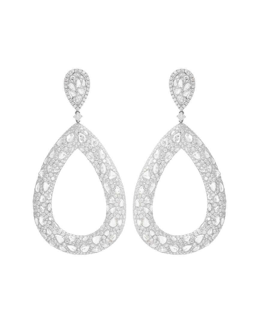 Diana M. Fine Jewelry 18K 24.84 ct. tw. Diamond Earrings