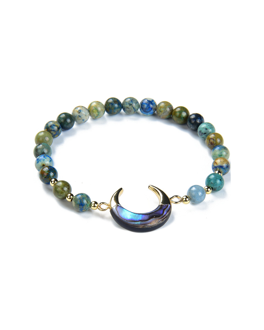 Eye Candy La Chrysocolla Charm Bracelet