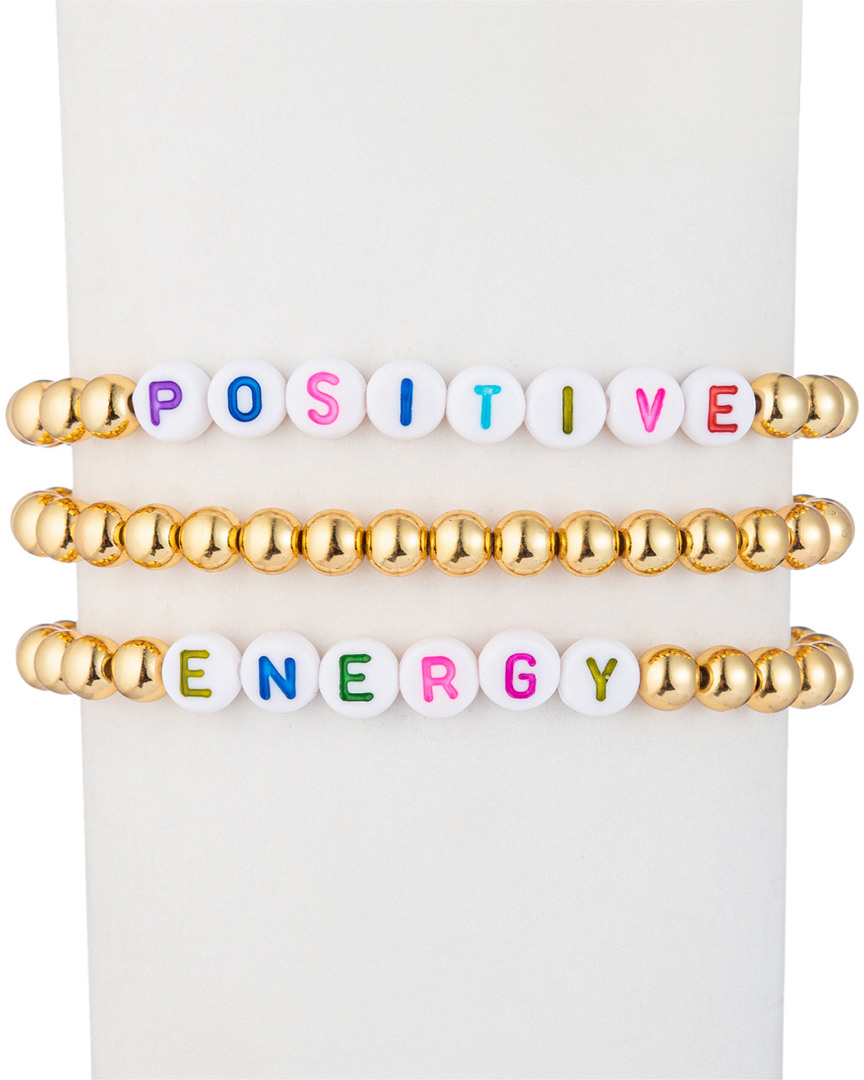 Eye Candy La Positive + Energy Bracelet Set