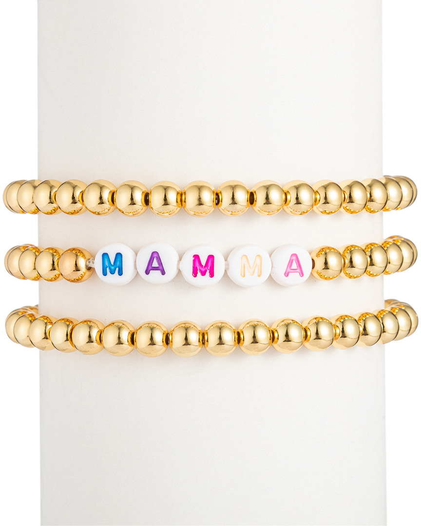 Eye Candy La Titanium Mamma Bracelet