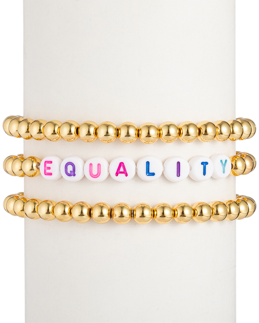 Shop Eye Candy La Equality Bracelet Set