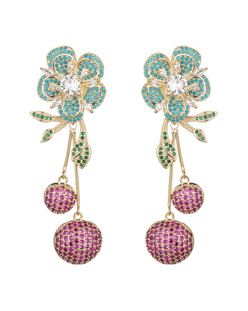 Eye Candy La The Luxe Collection Cz Drop Earrings