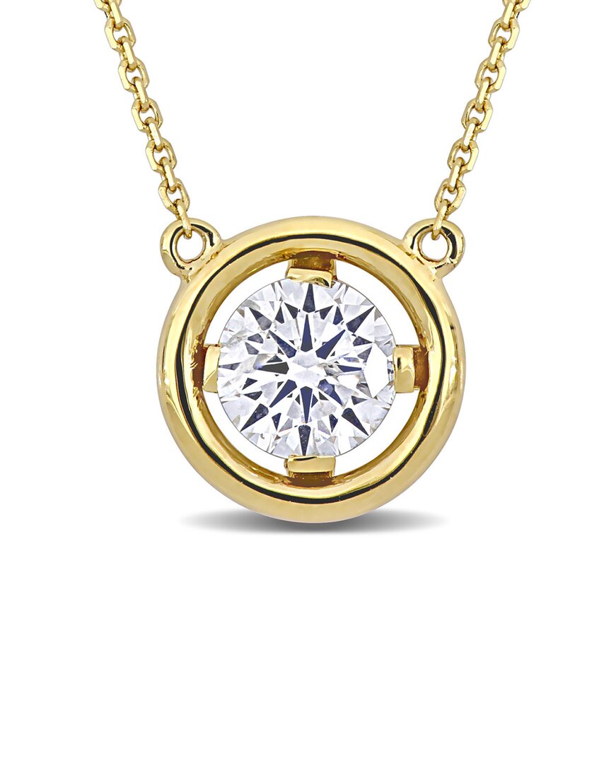 Rina Limor 14k 1.10 Ct. Tw. Solitaire Necklace