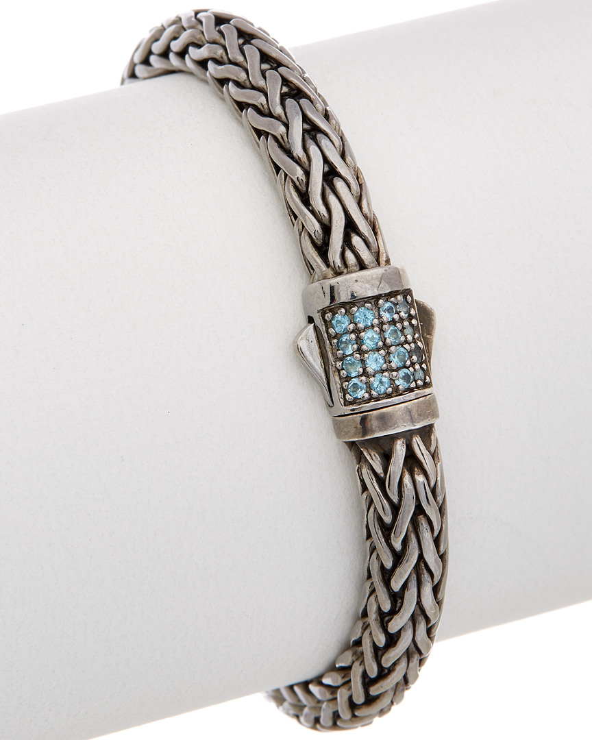 Image of Phillip Gavriel Silver Blue Topaz Bracelet