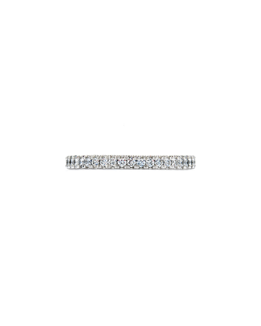 Hearts On Fire Platinum 0.18 Ct. Tw. Diamond Enticement Ring In Metallic