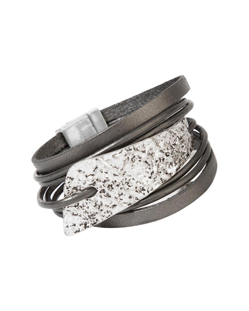 Shop Saachi Silver Absolute Zero Bracelet