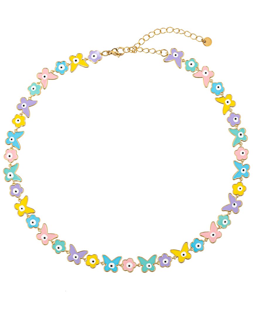 Shop Eye Candy La The Luxe Collection Pastel Butterfly Necklace