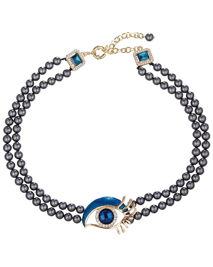 Eye Candy La The Luxe Collection Anne Eye Bead Necklace