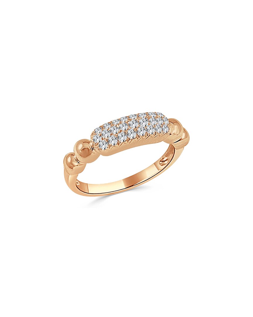 Sabrina Designs 14k Rose Gold 0.29 Ct. Tw. Diamond Ring In Pink