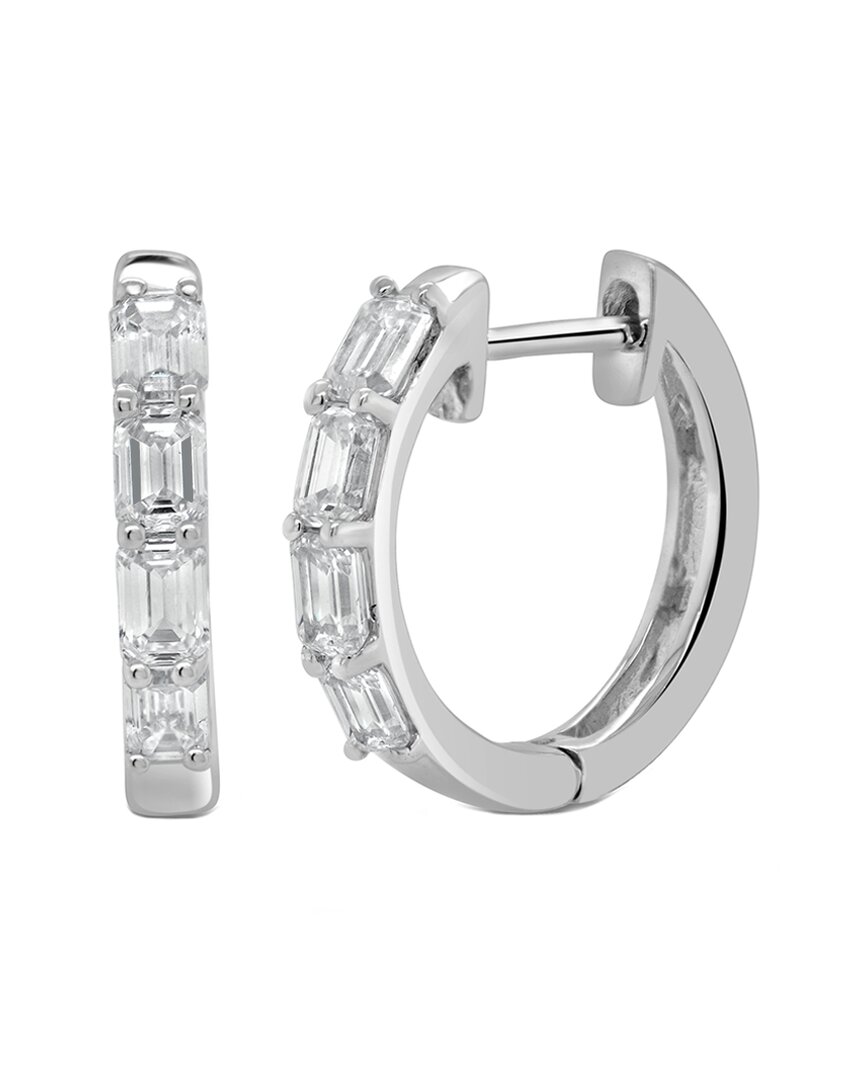 Sabrina Designs 14k 0.87 Ct. Tw. Diamond Huggie Earrings