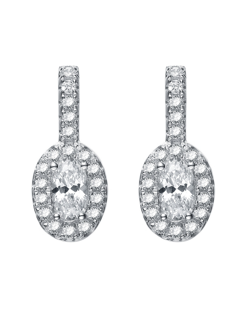 Genevive Silver Earrings