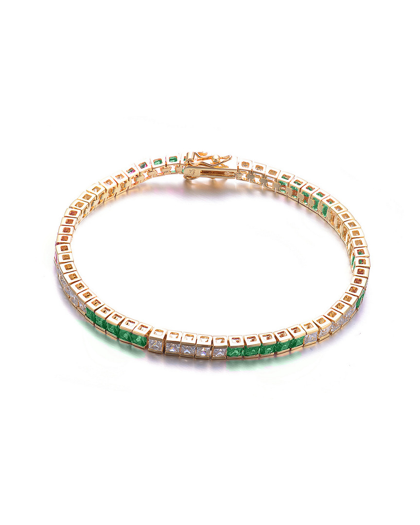 Genevive 14k Over Silver Bracelet