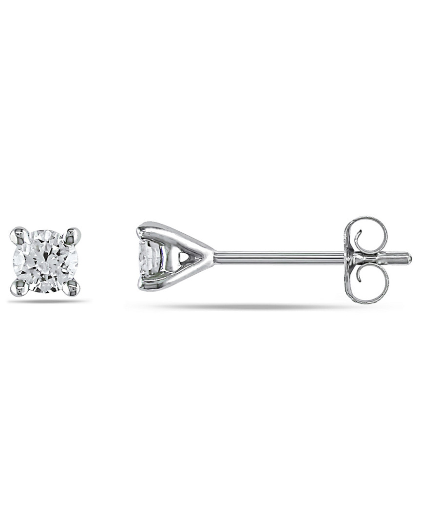 Rina Limor 14k 0.32 Ct. Tw. Diamond Solitaire Earrings