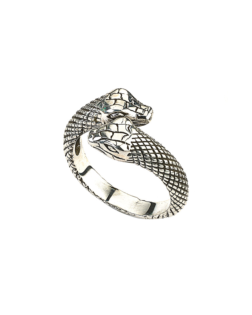 Samuel B. Jewelry Silver Snake Ring