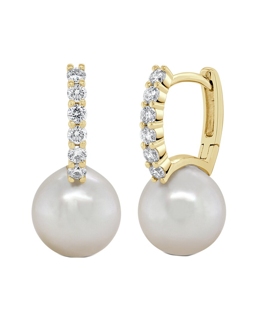 Sabrina Designs 14k 0.32 Ct. Tw. Diamond Pearl Earrings