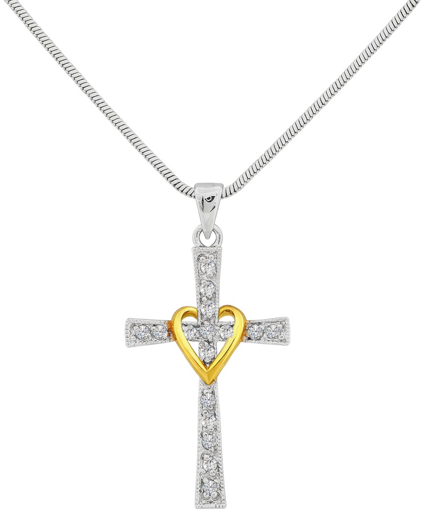 Jankuo Cz Necklace In Silver